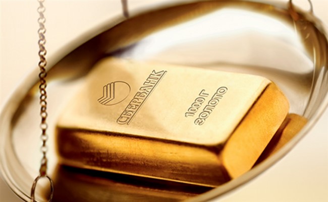 Цена на грамм золота в Сбербанке 